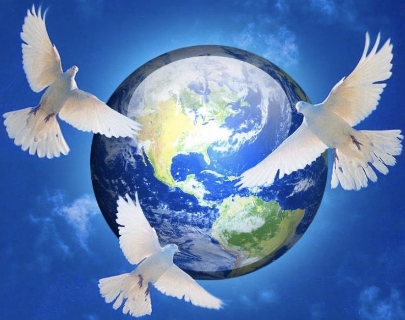 Наконец будет мир. Мир на планете. "И на земли мир…". Мир во всем мире. Миру мир.